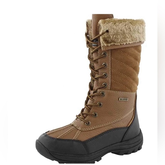 Soft mov Winter tall Boots, Size 9 – Waterproof & Fur-Lined! - Picture 1 of 14